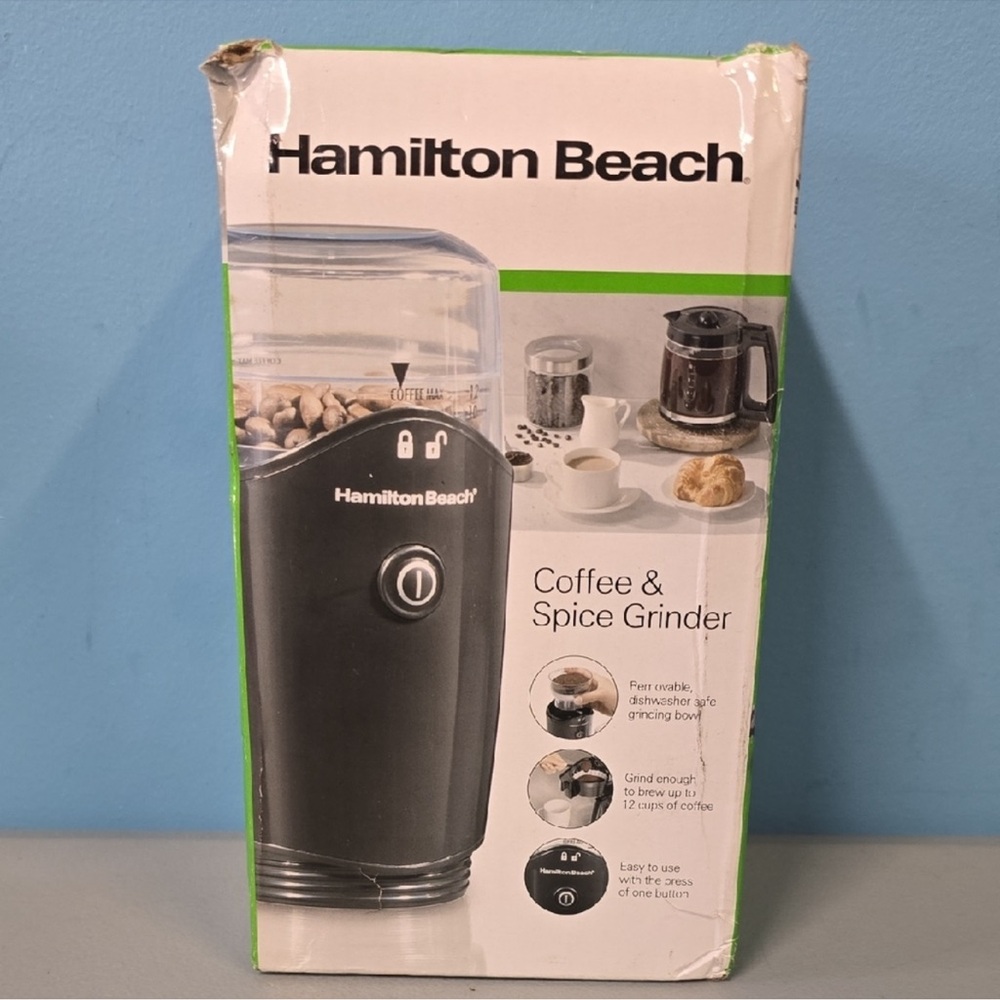Hamilton Beach Coffee & Spice Grinder - Black